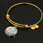 Her Children Rise Up And Call Her Blessed Bangle Bracelet