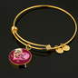 Trust In The Lord With All Your Heart Bangle Bracelet