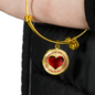 The One Whom My Soul Loves Bangle Bracelet