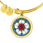 Luther Rose Bangle Bracelet
