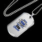God Reigns And The Son Shines Dog Tag