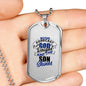 God Reigns And The Son Shines Dog Tag