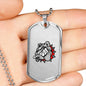 Bulldog Dog Tag