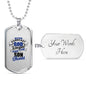 God Reigns And The Son Shines Dog Tag