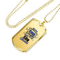 God Reigns And The Son Shines Dog Tag