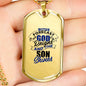 God Reigns And The Son Shines Dog Tag