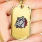 Bulldog Dog Tag