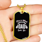 This Is What An Amazing Dad Looks Like Dog Tag