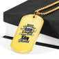 God Reigns And The Son Shines Dog Tag