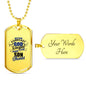God Reigns And The Son Shines Dog Tag
