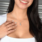 Golf Message Card Alluring Beauty Necklace for Wife Life Is Over Par