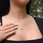 I Choose You Valentine Message Card Necklace For Wife