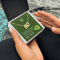 Golf Message Card Linked Hearts Necklace for Wife Life Is Over Par