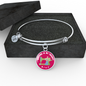 Quilting Is My Therapy Bangle Bracelet