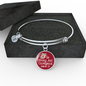 Be Strong And Courageous Bangle Bracelet