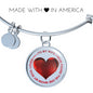 The One Whom My Soul Loves Bangle Bracelet