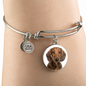 Dachshund Bangle Bracelet