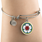 Luther Rose Bangle Bracelet