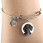 Black and Tan Dachshund Bangle Bracelet