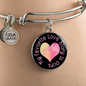My Favorite Love Story Bangle Bracelet