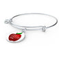 Teacher Appreciation Bracelet - 2 Teach Is To 2 Touch Lives 4 Ever Bangle Bracelet