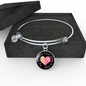 My Favorite Love Story Bangle Bracelet