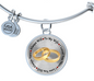 To My Wife Bangle Bracelet