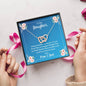 To Our Daughter Joined Hearts Necklace Mom and Dad Message Card Stronger Than You Think