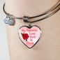 My Favorite Love Story Is Ours Bangle Bracelet
