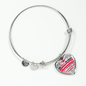 The Love Between A Grandmother And Her Grandchildren Is Forever Bangle Bracelet