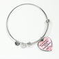 Love Between Grandmother And Grandchildren Is Forever Bangle Bracelet
