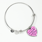 The Love Between A Grandmother And Her Grandchildren Is Forever Bangle Bracelet