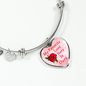 My Favorite Love Story Is Ours Bangle Bracelet