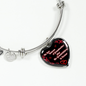 The Love Between A Grandmother And Her Grandchildren Is Forever Bangle Bracelet