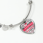 The Love Between A Grandmother And Her Grandchildren Is Forever Bangle Bracelet