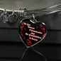 The Love Between A Grandmother And Her Grandchildren Is Forever Bangle Bracelet