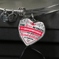 The Love Between A Grandmother And Her Grandchildren Is Forever Bangle Bracelet