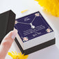 Mom From Son You Are My Eternal Sunshine Alluring Beauty Necklace On Message Card