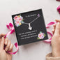Necklace On Card With Your Name & Hers For Daughter Sweet Hopes Dreams
