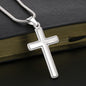 To Our Daughter Romans 15:13 Cross Necklace on Message Card