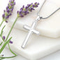 To Our Daughter Romans 15:13 Cross Necklace on Message Card
