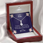 Mom From Son You Are My Eternal Sunshine Alluring Beauty Necklace On Message Card