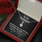 Pendant Necklace On Message Card To My Soulmate Fall In Love Funny