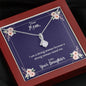 Mom I Am A Strong Woman Necklace and Message Card