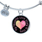 My Favorite Love Story Bangle Bracelet