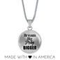 Dream Big Pray Bigger Pendant Necklace