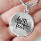 Faith Over Fear Pendant Necklace