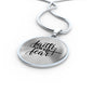 Faith Over Fear Pendant Necklace