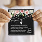 To Our Daughter Necklace From Mom & Dad - You Are Braver Than You Imagine Message Card