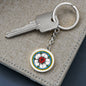 Luther Rose Keyring Key Chain